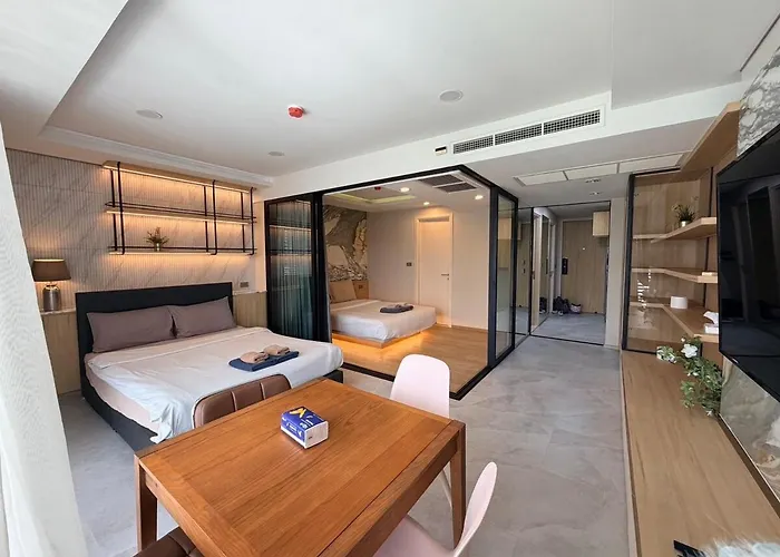 Apartment Luxurious 1bedroom With Two Beds At Sukhmvit 12 Bangkok