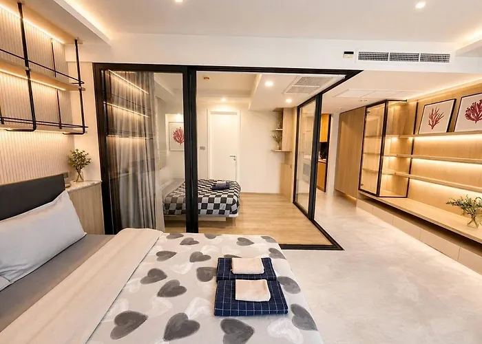 Apartment Luxurious 1bedroom With Two Beds At Sukhmvit 12