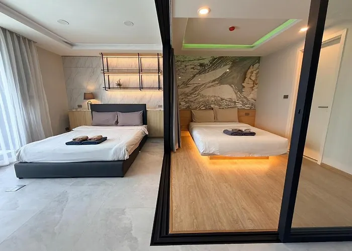 Luxurious 1bedroom With Two Beds At Sukhmvit 12 Apartment Bangkok